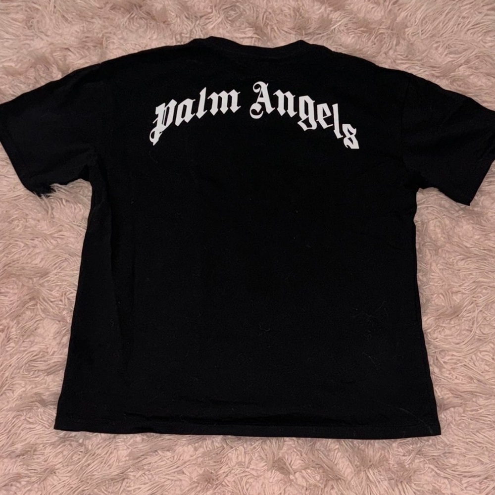 Black palm angels Teddy Bear Oversized Tee-Shirt - Picture 2 of 2